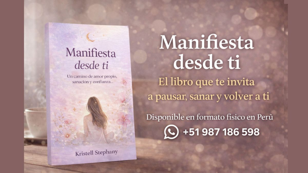 🌙✨ “Manifiesta desde ti”: el libro que te invita a pausar, sanar y volver a ti